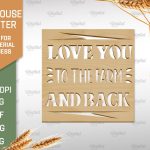 Farmhouse Coasters SVG Bundle. Wooden Coasters Laser Cut For Discount - Image 5