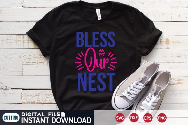 Bless Our Nest svg Hot on Sale