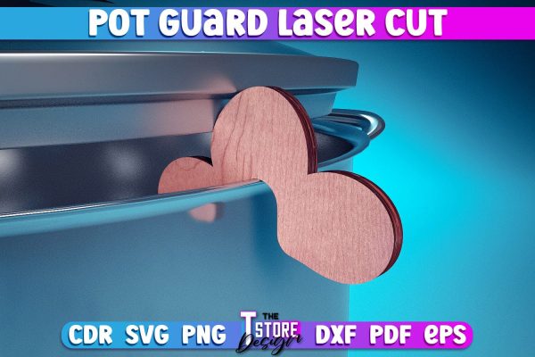 Pot Guard Laser Cut Design | Home Design | CNC Files Sale