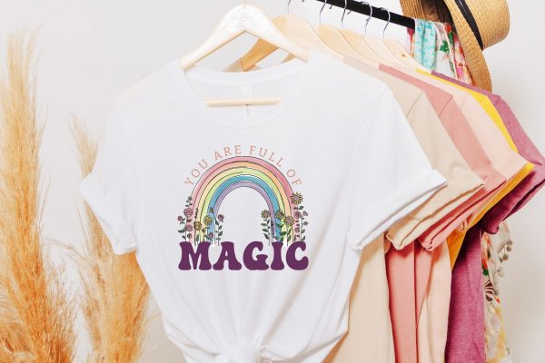 You Are Full of Magic - Flower Quote Sublimation For Cheap - Image 3