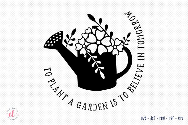 Flower Quote SVG Cut File For Discount
