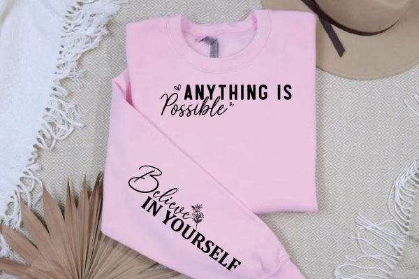 Anything is possible Sleeve Svg Design For Discount - Image 2