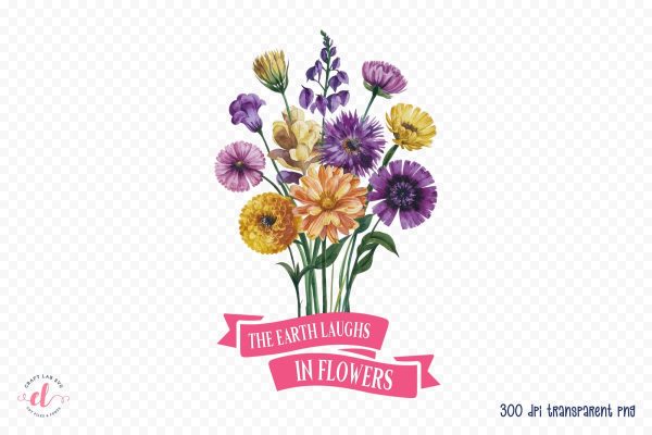 The Earth Laughs in Flowers Sublimation For Sale