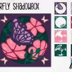 Butterfly Shadowbox SVG | Paper Cut Files | Paper Butterfly SVG Design Cheap - Image 2
