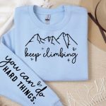 Keep climbing  Sleeve SVG Design For Discount - Image 2
