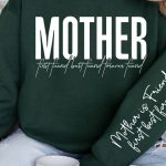 Mother First Fuend Best Fuend Forever Fuend Sleeve SVG Design For Discount - Image 3