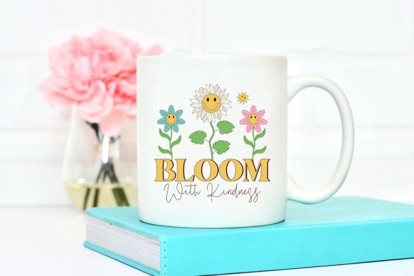 Bloom with Kindness - Retro Spring Sublimation Online Sale - Image 5