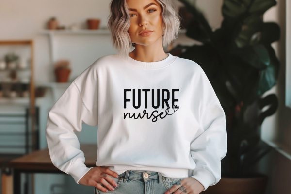 Future Nurse Svg Png Files, Nursing Student Svg, Medical Svg, Nursing School Svg, Nurse Stethoscope, Nurse Svg file, Healthcare Svg on Sale - Image 2