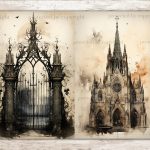 Gothic City Junk Journal Pages | Vintage Ephemera Bundle For Cheap - Image 5