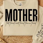 Mother First Fuend Best Fuend Forever Fuend Sleeve SVG Design For Discount - Image 2