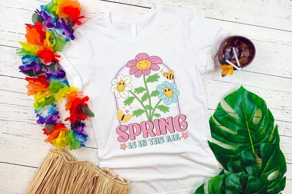 Spring is in the Air, Retro Spring Sublimation Online Sale - Image 2