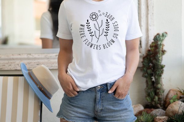 Where Flowers Bloom so Does Hope SVG Hot on Sale - Image 4