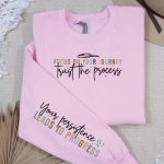 Focus on your journey trust the process Sleeve SVG Design Cheap - Image 2