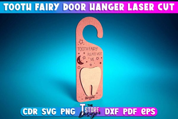 Tooth Fairy Door Changer Laser Cut | Laser Cut File | CNC files Online