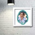 Easter 3D layered photo frame svg, dxf, eps, png Online Sale - Image 3