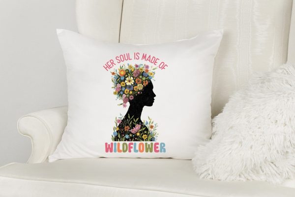 Her Soul is Made of Wildflower Sublimation For Discount - Image 2