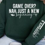 Game over Nah just a new beginning Sleeve SVG Design For Cheap - Image 3