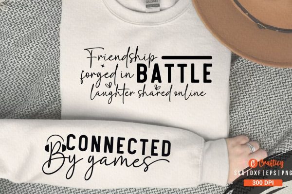 Friendship forged in battle Sleeve SVG Design Discount