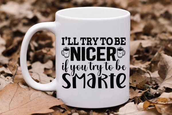 I ll try to be nicer if you try to be smarte-01 Supply