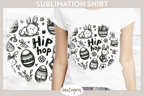 Hip Hop v9 T-shirt Sublimation on Sale
