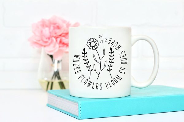 Where Flowers Bloom so Does Hope SVG Hot on Sale - Image 5