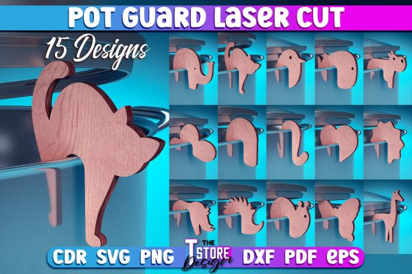 Pot Guard Laser Cut Design | Home Design | CNC Files Fashion