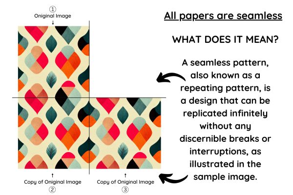 Springtime Retro Floral Garden: Vintage-Inspired Spring Flowers, Retro Pattern, Meticulously Crafted, Seamless Pattern Fashion - Image 3