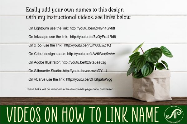Flamingo scene name sign SVG 3 layer laser cut For Cheap - Image 5