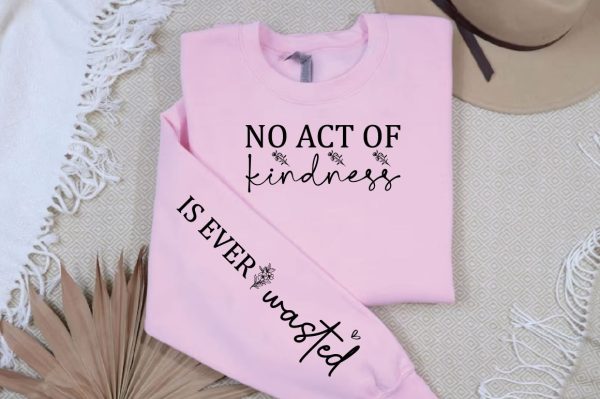 No act of kindness Sleeve SVG Design Hot on Sale - Image 3
