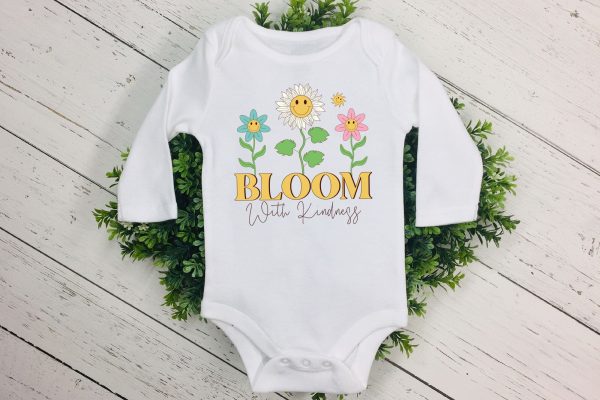 Bloom with Kindness - Retro Spring Sublimation Online Sale - Image 3