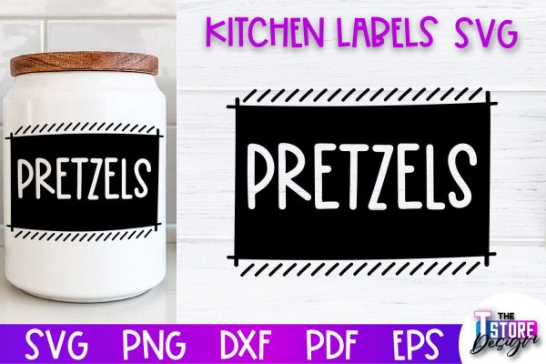 Kitchen Labels SVG Design | Home Design SVG | Jar Labels v.2 Online now