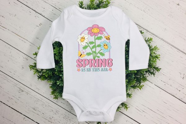 Spring is in the Air, Retro Spring Sublimation Online Sale - Image 3