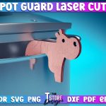 Pot Guard Laser Cut Design | Home Design | CNC Files Fashion - Image 2