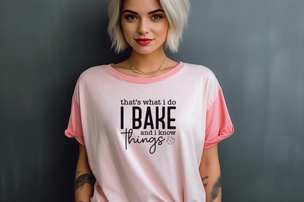 I Bake and I Know Things Baking Svg Png Files, Funny Baking Cooking Svg, Great British Bake Off Svg, Baking Clip Art, Svg Files for Cricut Hot on Sale - Image 3