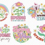Retro Spring PNG Sublimation Bundle Fashion - Image 2