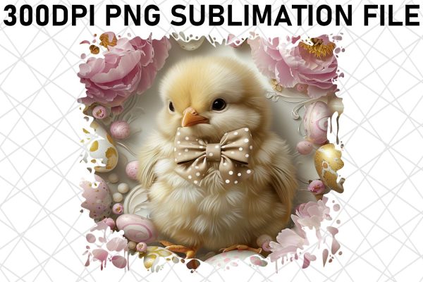 Joyful Spring Bunny 3D Sublimation For Discount