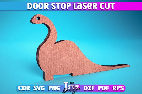 Door Stop Laser Cut | Animal Door Stop Laser Cut SVG Design | CNC Files Cheap - Image 5