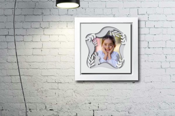 Easter 3D layered photo frame svg, dxf, eps, png Cheap - Image 3