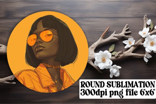 Boho Afro American Circle Design Pack For Cheap
