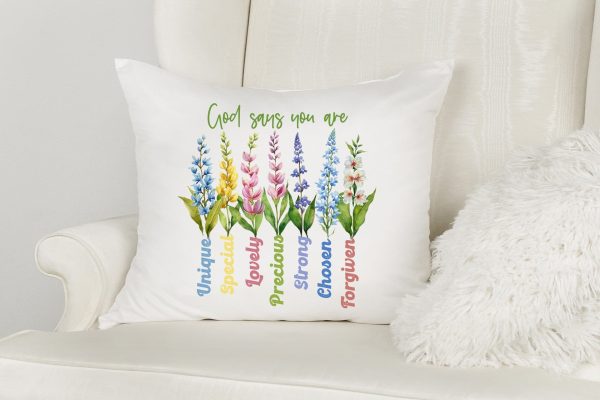 God Says You Are PNG Sublimation Design Online - Image 2
