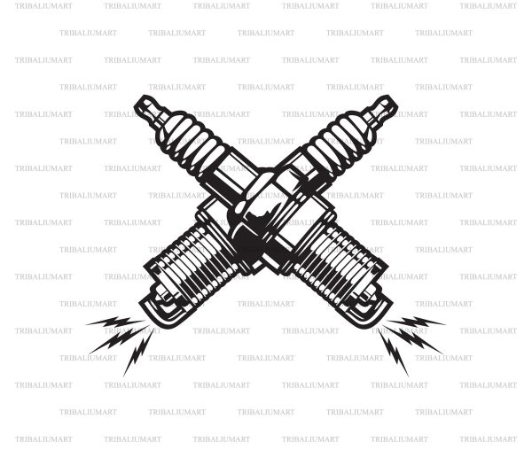Spark Plugs Crossed on Sale