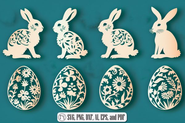 Cricut Paper Cut Easter SVG Bundle Online Sale