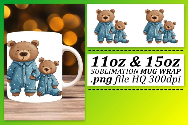 Mama Bear Sublimation Wonderland Bliss Supply