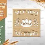 Farmhouse Coasters SVG Bundle. Wooden Coasters Laser Cut For Discount - Image 4
