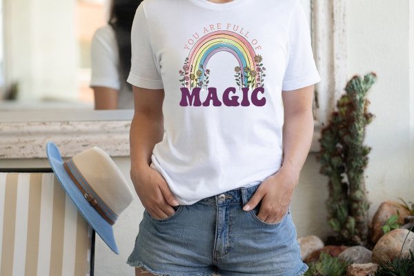 You Are Full of Magic - Flower Quote Sublimation For Cheap - Image 4