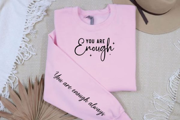 You are enough Sleeve Svg Design For Sale - Image 2