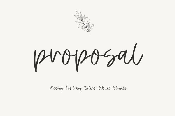 Proposal Hot on Sale