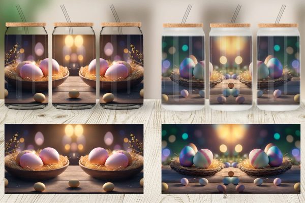 Glass Can Wrap Easter Egg Bokeh For Discount - Image 3