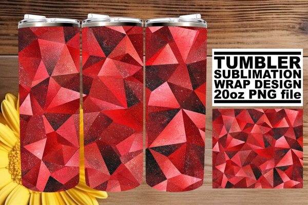 Whimsical Sparkly Red Glitter Sublimation Design Discount