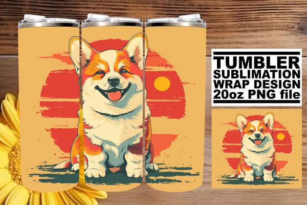 Vintage Zoo Adventures Tumbler Wrap, Retro Sublimation Design, 20oz, Throwback Memories on Sale